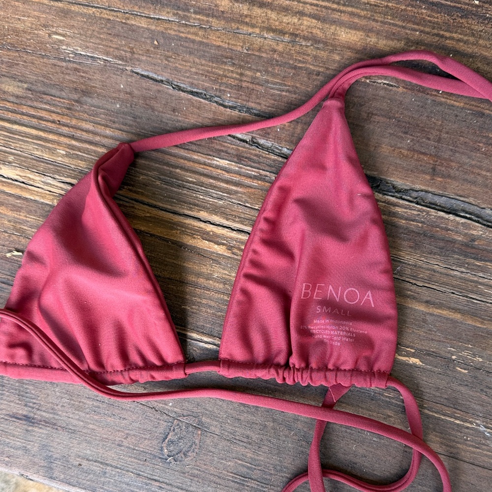 Benoa Swim Mariko Top 2.0 -Cherry - Picture 2 of 5